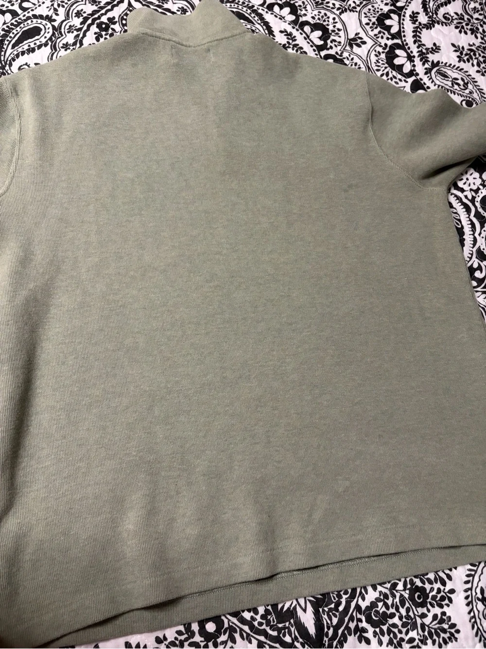 Polo by Ralph Lauren Olive Green Cotton Sweater